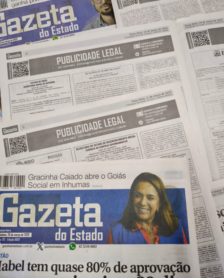 CNJ GARANTE LIVRE CONCORRÊNCIA NA PUBLICIDADE LEGAL, ATENDENDO JORNAIS IMPRESSOS